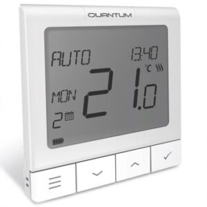 THERMOSTAT QUANTUM PROGRAMMABLE OPENTHERM WQ610 - FILAIRE ET SEMI-ENCASTRABLE - 0 °C – 50 °C. Pour une quincaillerie de qualité au Sénégal, choisissez Quincaillerie Sénégalaise. Nos produits sont sélectionnés pour répondre à vos exigences. Commandez facilement en ligne et recevez vos articles rapidement.