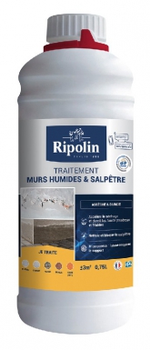 TRAITEMENT MURS HUMIDES ET SALPÊTRE - NETTOIE, ASSÈCHE, IMPERMÉABILISE LES FONDS POREUX, FIXE LES FONDS POUDREUX ET DURCIT LES PLÂTRES FRIABLES - INCOLORE - 0,75L. Chez Quincaillerie Sénégalaise, nous mettons à votre disposition un large choix de produits de quincaillerie et plomberie. Qualité et fiabilité sont notre promesse. Passez commande en ligne en toute simplicité.