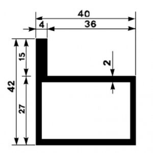 TUBE À AILETTES P.À F. EN L 40X27X2 MM AILETTE 15 MM POIDS = 2,560 KG/M L1. Quincaillerie Sénégalaise, votre spécialiste en fournitures pour le bâtiment et la plomberie, vous accompagne dans tous vos projets. Commandez en ligne et profitez de notre service rapide et fiable.