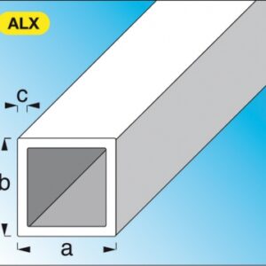 TUBE CARRÉ ALU. ANODISÉ ARGENT DIM. AXBXC : 10X10X1 MM LG. 1 M. Quincaillerie Sénégalaise, votre boutique de référence pour des produits de plomberie, bâtiment, et quincaillerie. Achetez facilement en ligne et recevez vos articles à domicile.