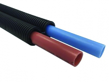 TUBE PER DUO 12 PRÉGAINÉ DOUBLE BLEU ET ROUGE - Ø 10X12 MM - GAINE NOIRE - LONG. 100 M. Votre satisfaction est notre priorité chez Quincaillerie Sénégalaise. Nous vous offrons des produits de quincaillerie et bâtiment de première qualité. Commandez en ligne et recevez vos articles rapidement.