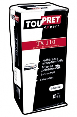 TX 110 - ENDUIT DE REBOUCHAGE POUR TOUS MATÉRIAUX - INTÉRIEUR - 15 KG. Quincaillerie Sénégalaise met à votre disposition une gamme complète de solutions pour vos besoins en bâtiment et plomberie. Qualité, fiabilité et rapidité sont nos maîtres mots. Faites vos achats en ligne en toute sérénité.
