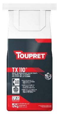 TX 110 - ENDUIT DE REBOUCHAGE POUR TOUS MATÉRIAUX - INTÉRIEUR - 5 KG. Pour des travaux réussis, optez pour Quincaillerie Sénégalaise. Une boutique en ligne fiable pour vos équipements de plomberie et bâtiment. Livraison rapide et produits de qualité.