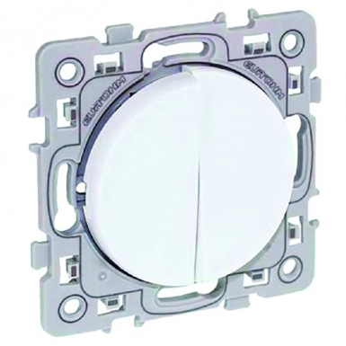 VA ET VIENT + POUSSOIR 10A - 250 V~ À BORNES AUTO - BLANC. Quincaillerie Sénégalaise est votre partenaire de confiance pour tous vos besoins en quincaillerie et bâtiment. Découvrez nos produits de haute qualité adaptés aux professionnels et particuliers. Commandez facilement en ligne et recevez vos articles rapidement.