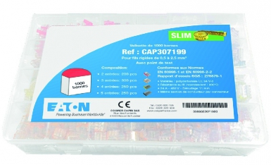 VALISE DE 1000 BORNES SLIM POUR FILS RIGIDES DE 0,5 À 2,5 MM2 AVEC POINT DE TEST. Pour des travaux réussis, optez pour Quincaillerie Sénégalaise. Une boutique en ligne fiable pour vos équipements de plomberie et bâtiment. Livraison rapide et produits de qualité.